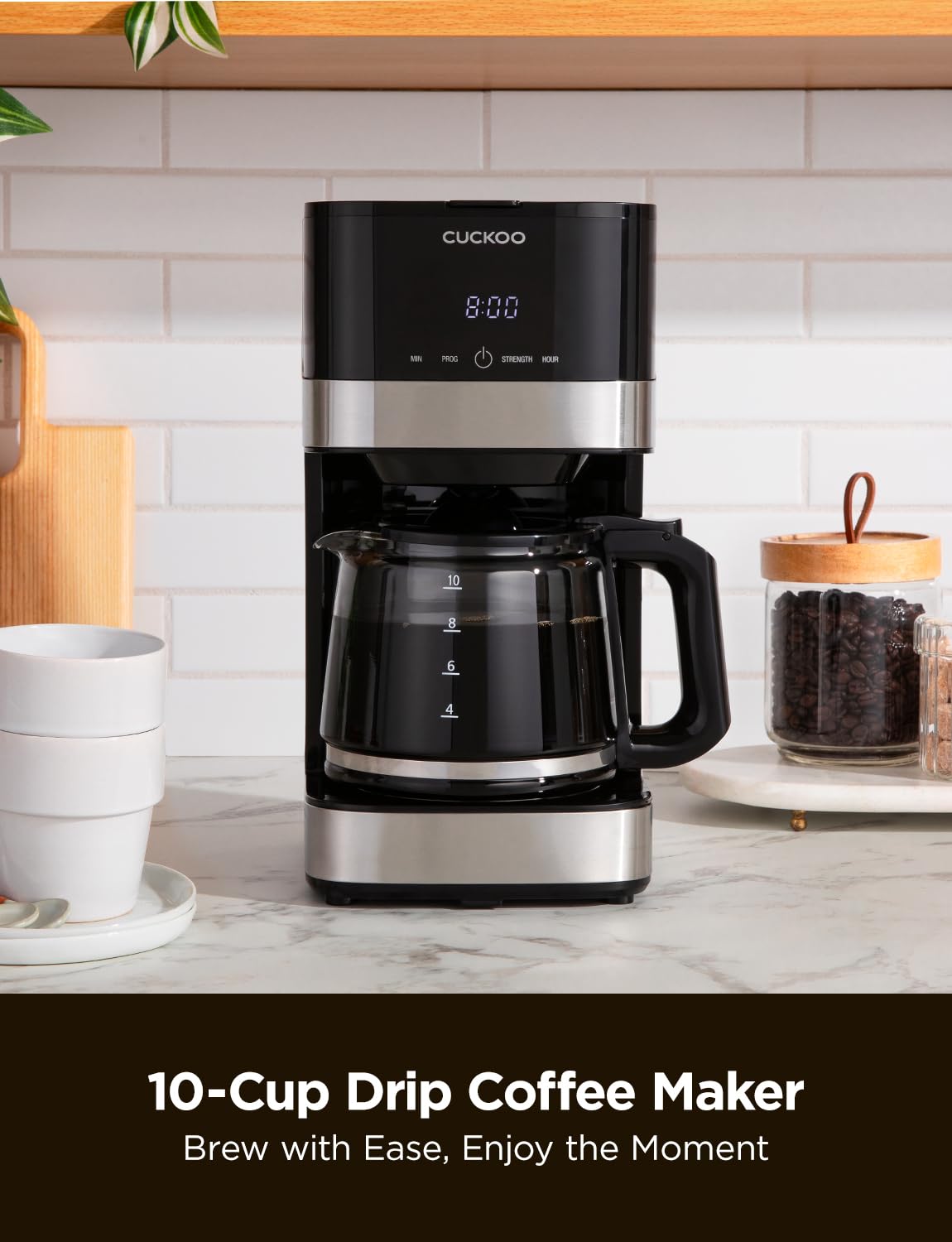 Amazon | CUCKOO クラシック 10カップ ドリップコーヒーメーカー 使い